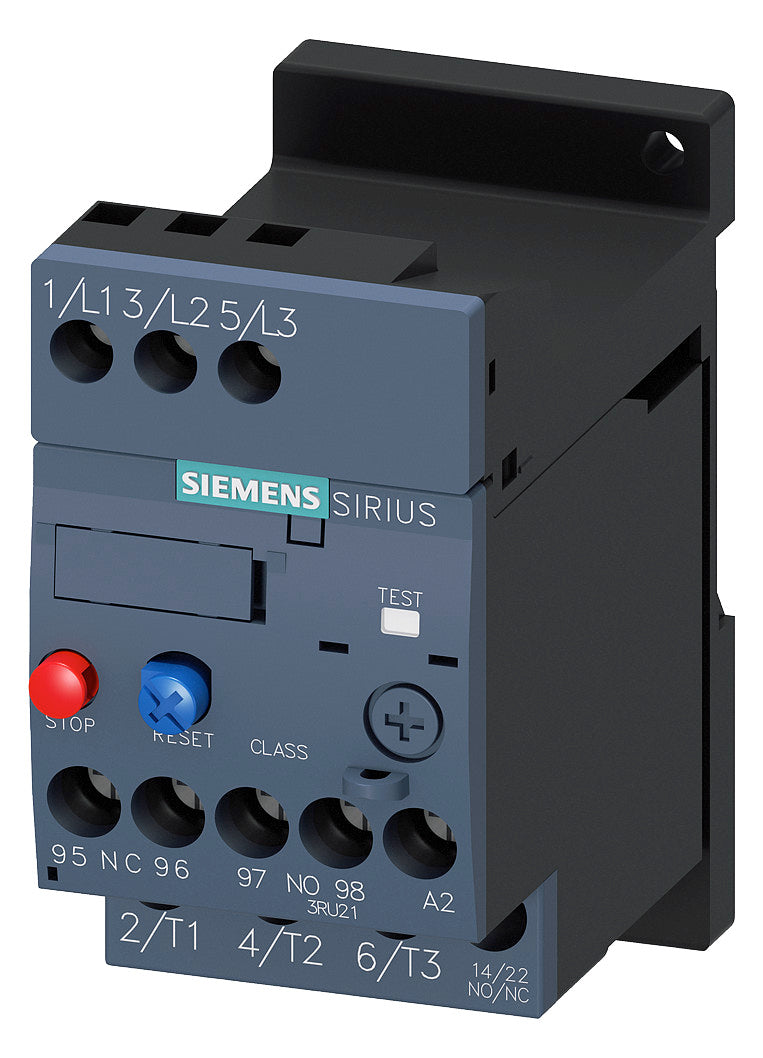 SIEMENS Überlastrelais therm 4,5-6,3A 3RU2116-1GB1 Einzelaufstell 1S/Hilf