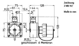 MENNEKES Aufbaugerätestecker Kst IP68 bl 10864 ger Schraubkl hfr f.Schutzk.Stift