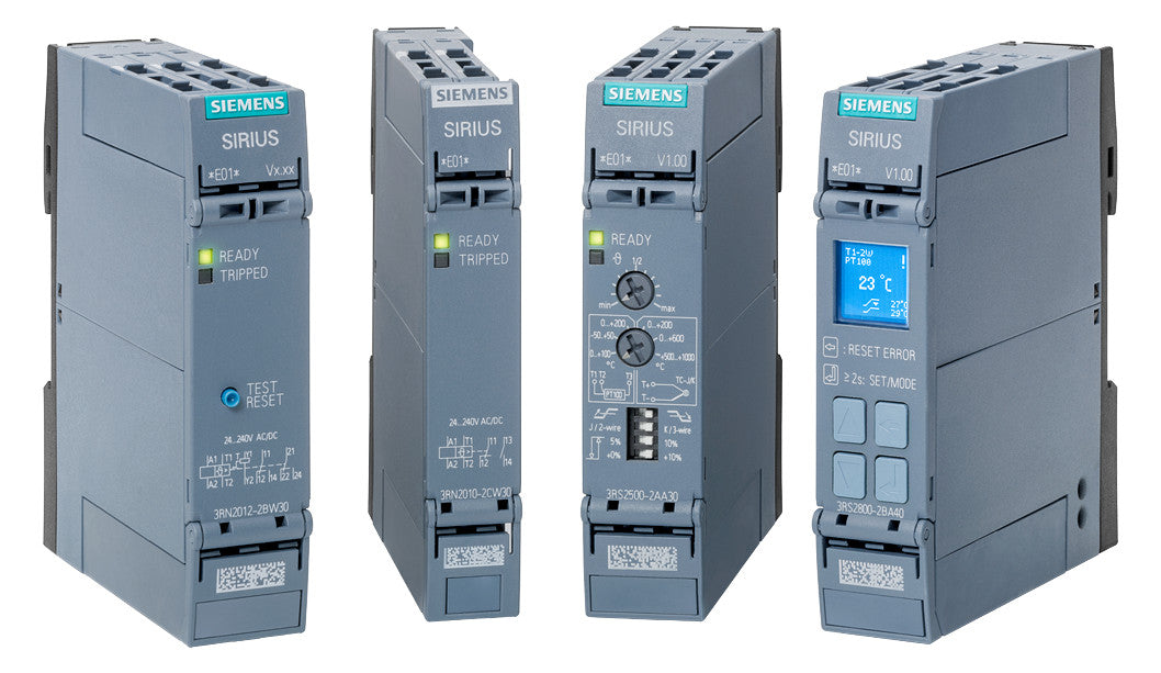 SIEMENS Thermistorrelais 1f 2W abn.Klemm 3RN2011-1BA30 ext.Reset
