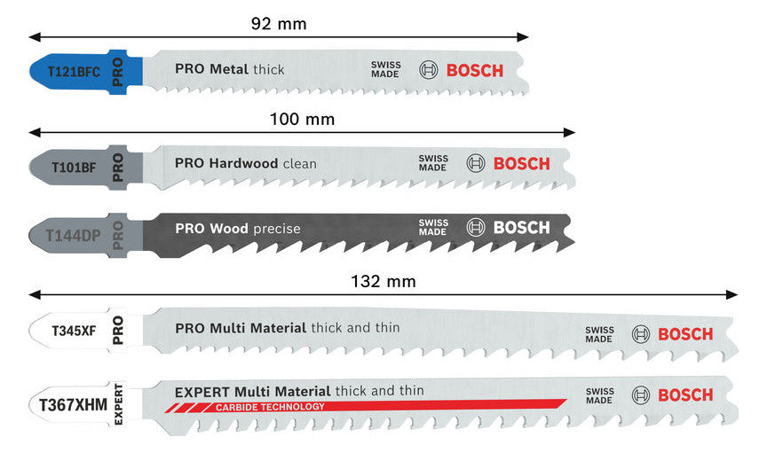 BOSCH-EW Stichsägeblatt Edst Holz Kst 2607011438 CU/Ni/Zn Stahl