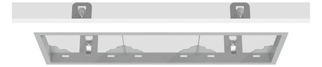 RZB Einbaurahmen si ST L530mm B194mm Magcardo 982433.004 H2mm