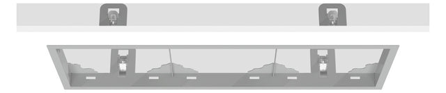 RZB Einbaurahmen si ST L530mm B194mm Magcardo 982433.004 H2mm