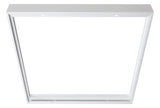 ESYLUX Aufbaurahmen ws Alu L600mm B600mm JUNA MOUNTING FRAME 600 SM WH H31mm