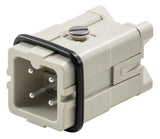 WEIDMÜLLER Kontakteinsatz Stift 3p 16A HDC HA 3 MS Schraub 400V 0,5-2,5qmm