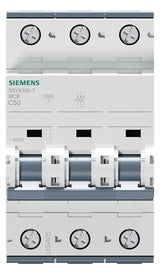 SIEMENS Leitungsschutzschalter UC C 50A 5SY4350-7 3p 400V 3TE 50Hz IP20