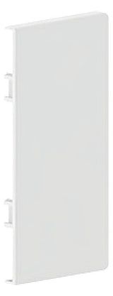 GGK Endstück GEB-K 130x65mm Kst li/re MBR 65x130/45-ES/3 rws RAL9010 unbeh