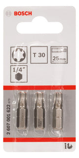 BOSCH-EW Bit TX30 L=25mm 6,4mm(1/4) 2607001622