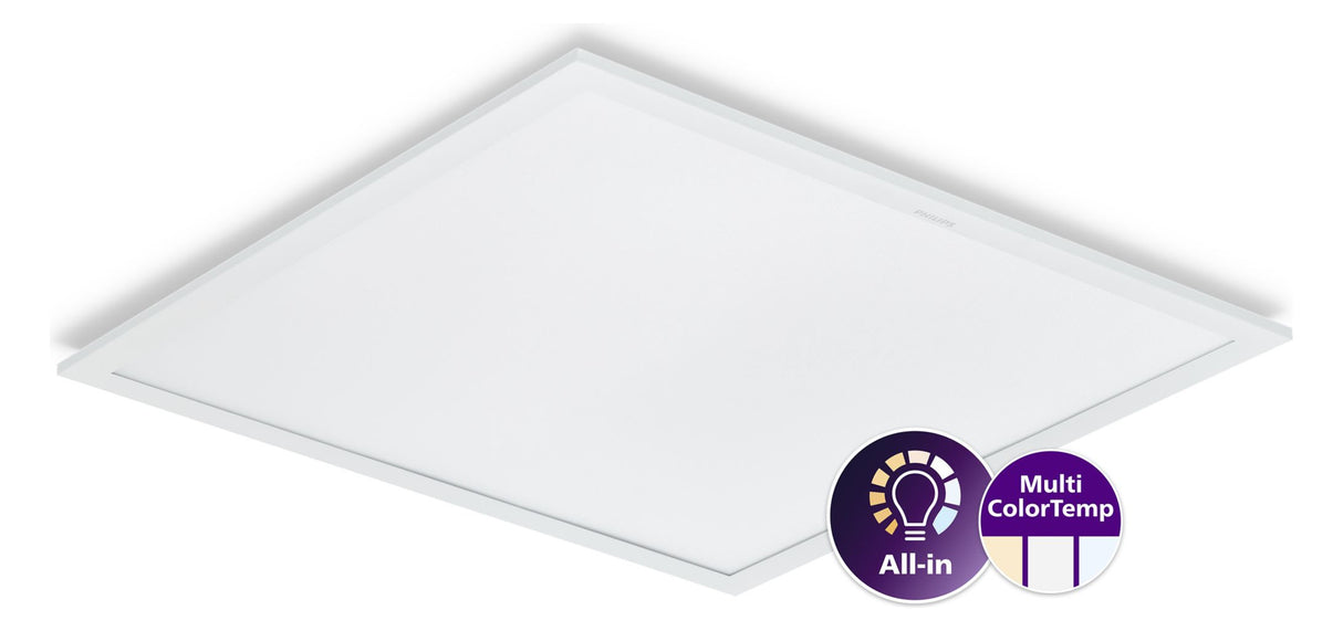 PHILIPS-LICHT LED-Panel 620x620mm 28W ws Ledinaire RC066B 34_36S/830_40 PSU W62L6