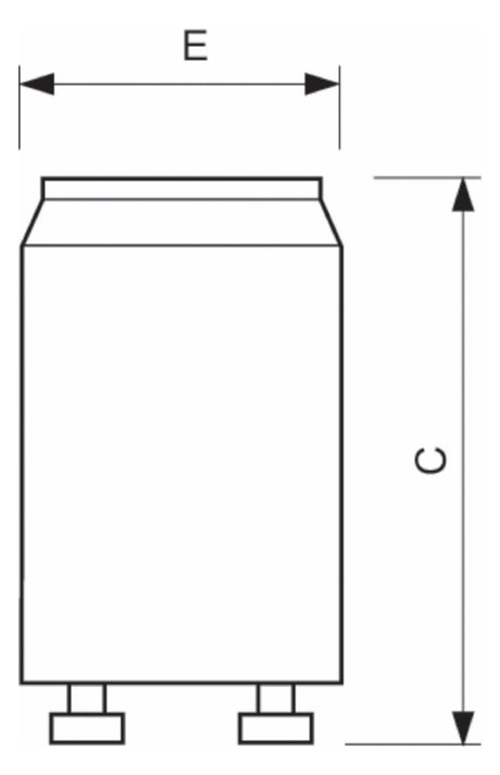 PHILIPS-LM Starter 4-65W f.Leuchtstoffl S10 4-65W SIN 220-240V WH EUR/20X10