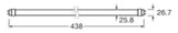 LEDVANCE LED-Röhrenlampe G13 T8 5,1W ws LED TUBE T8 EM SUPERIOR 438 mm 5.1W 4000