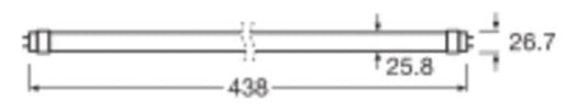 LEDVANCE LED-Röhrenlampe G13 T8 5,4W ws LED TUBE T8 EM VALUE 438 mm 5.4W 84 4000