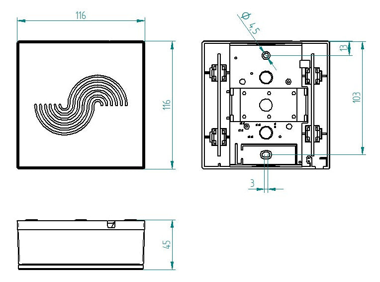 GROTHE Gong 8-12V/AC 83dB elektromech GONG 465A Bw/va-c Kst IP20 edst