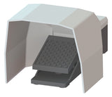 SIEMENS Fußtaster Ein m.Haube Metall 1S 3SE2902-0AA20 1Ö 16A IP65
