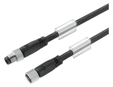 WEIDMÜLLER Sensor-Aktorkabel 3p 0,25m M8 SAIL-M8GM8G-3-0.25U Male ger M8 PUR hfr
