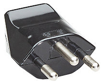 BACHMANN Schutzkontaktstecker 10A 250V 910.175 Kst IP20 sw ger
