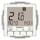 EBERLE Raumtemperaturregler 5-30°C 230V UTE 4800-R-RAL9010-G-55 ws IP30 10A