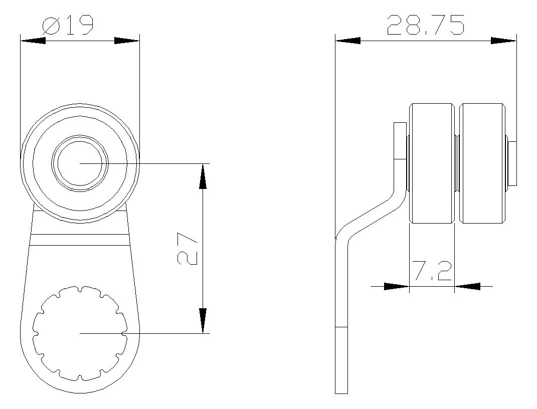 SIEMENS Antriebskopf Schwenkhebel 3SE5000-0AA04