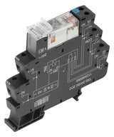 WEIDMÜLLER Schaltrelais 2W IP20 Schraub TRS 24VDC 2CO 6,4x90x88mm