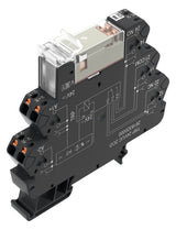 WEIDMÜLLER Schaltrelais 21,6-26,4V/AC 2W TRP 24VUC 2CO IP20 12,8x89,4x87,8mm