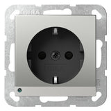 GIRA Steckdose 1f edst glz UP m.OL m.BS System 55 4170600 IP20