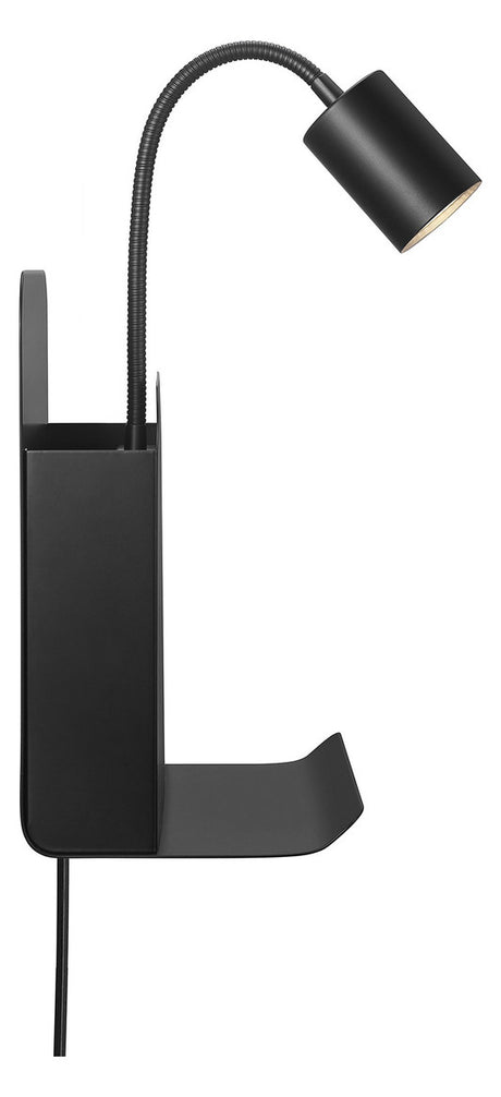 NORDLUX LED-Wandanbauleuchte 35W sw ROOMI 2112551003