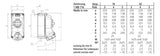 MENNEKES CEE-Schaltersteckdose 5p 32A 6h 5614506H 400V/rt IP67 Kst gemischt