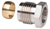 Klemmverbinder R 1/2 AG auf 15mm für Stahl- und Kupferrohre