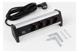 BACHMANN Steckdosenleiste 4f sw 35° IP20 DESK 339.1000