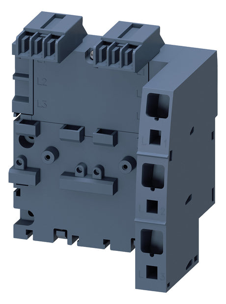 SIEMENS Sockel Leistungsschalter 63A 3p 3RV2917-1E Federzug