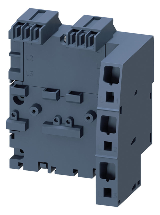 SIEMENS Sockel Leistungsschalter 63A 3p 3RV2917-1E Federzug