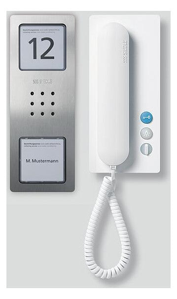 SIEDLE Türsprech-Set 1+n 1xTeiln AP/AP SET CA 812-1 E/W edst sigws 1LS