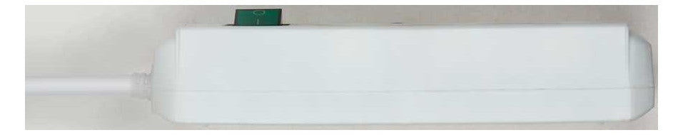 BRENNENSTUHL Steckdosenleiste 3f ws Eco-Line Ein/Aus 3m 45° 1152320400
