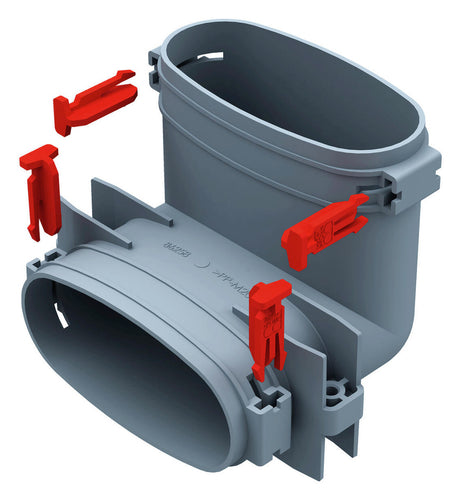 Helios FlexPipe Bogen vertikal FRS-BV 51 | 03859