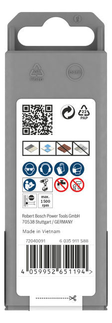 BOSCH-EW Diamant-Bohrkrone  6x33mm 13 mm PRO CERAMIC DRY Steckachse