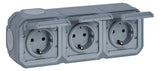 LEGRAND Steckdose 3f gr mt AP m.BS IP44 Legrand 069743L