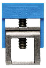 WEIDMÜLLER Sammelschienenklemme 16qmm ZB 16K BL 3/10mm B10mm Flachschiene