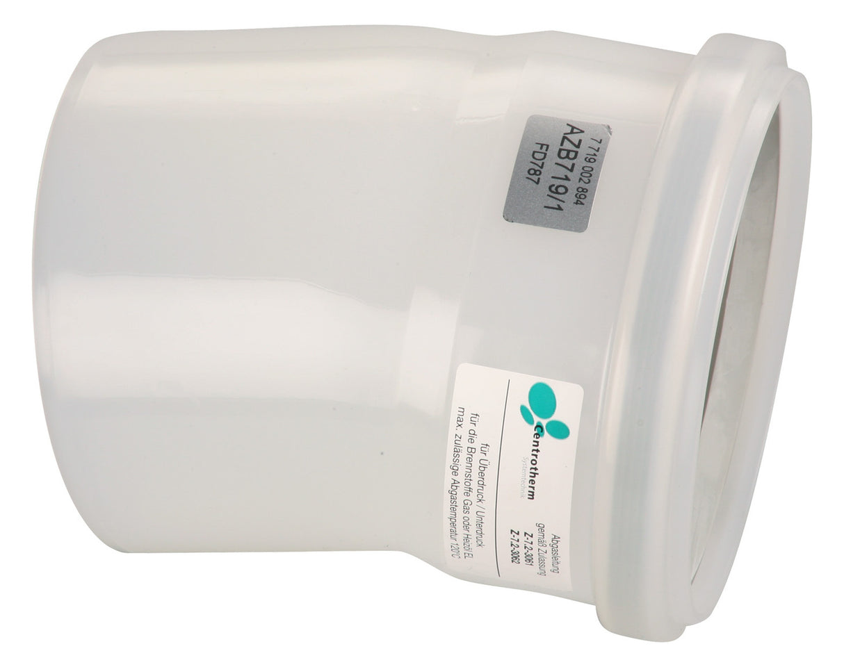 BOSCH Abgaszubehör AZB 719/1 Bogen 15 Gr, d:125 mm, PP
