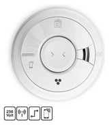 EI ELECTRONICS Kohlenmonoxidmelder 85dB Ei3018 m.Sockel autark vernetzb.Kabel