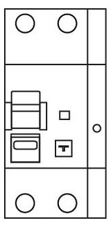 DOEPKE FI/LS-Schutzschalter C20 2p 0,03A DRCBO 4 C20/0,03/1N-B SK B 6kA 2,5TE 1p