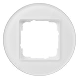 GIRA Rahmen 1f ws glas 0211130
