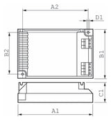 PHILIPS-LM Vorschaltgerät 2x22-42W MW HF-P 2 22-42 PL-T/C/L/TL5C EII 220- elek