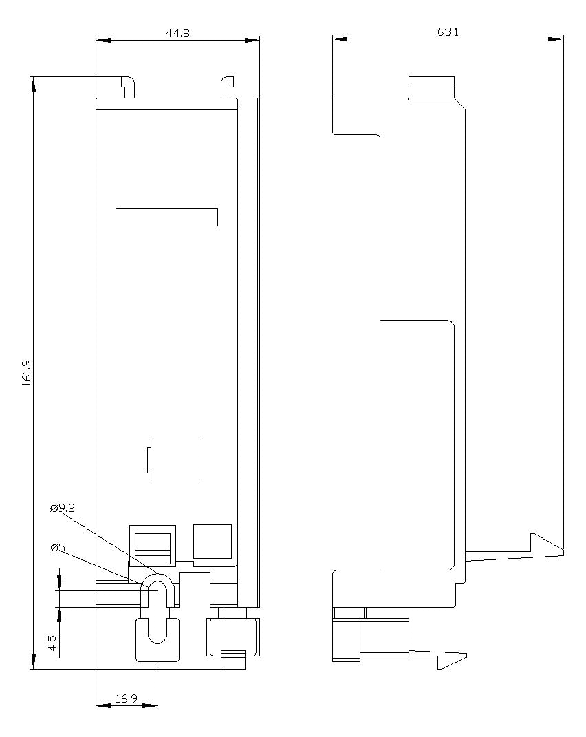 SIEMENS Sockel Leistungsschalter 3RV2927-7AA00