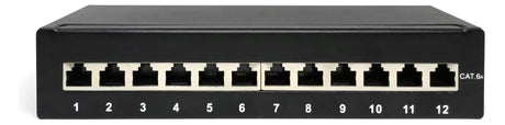 ASSMANN ELEKTRO Patchpanel 12Ports AP DN-91612SD-EA Cat6A Schirm RAL9005