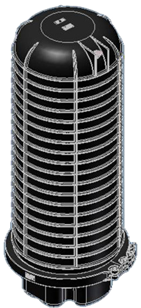 Dome Muffe flach 380mm hoch, 290 x 150mm - CFOC2-AA