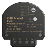 GIRA Universalsender Funkb UP 2Kan sw eNet 545300
