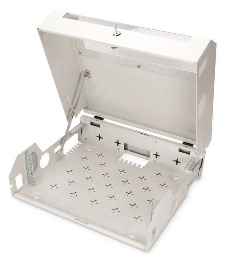 ASSMANN ELEKTRO Wandgehäuse 3HE rotierba Slim, 145x525x475mm DN-19 04U-PB