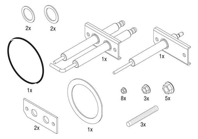 Bosch Ersatzteil TTNR: 8738805303 Service Set KB372 / Condens 7000F everp
