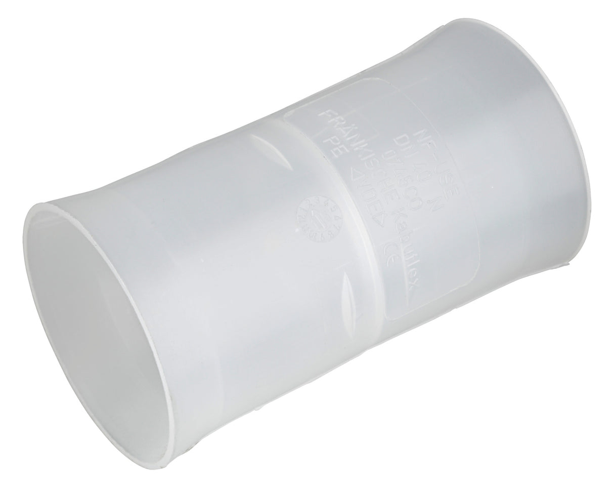 FRÄNKISCHE Steckmuffe Kst  160mm unbeh Kabuflex-Muffe NW 160 transparent