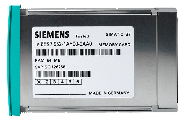 SIEMENS SPS-Speichereinheit FLASH EPROM 6ES7952-1KM00-0AA0 4194,3kByte