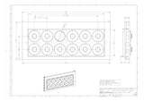 SPELSBERG Einführungsflansch Kst Nippel GFL 393-m 300x110mm unbeh Vorpräg